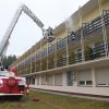 Pożar w Ośrodku Szkolenia Służby Więziennej w Kulach
