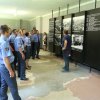 Słuchacze Ośrodka Szkolenia Służby Więziennej w Kulach w Muzeum w Oświęcimiu